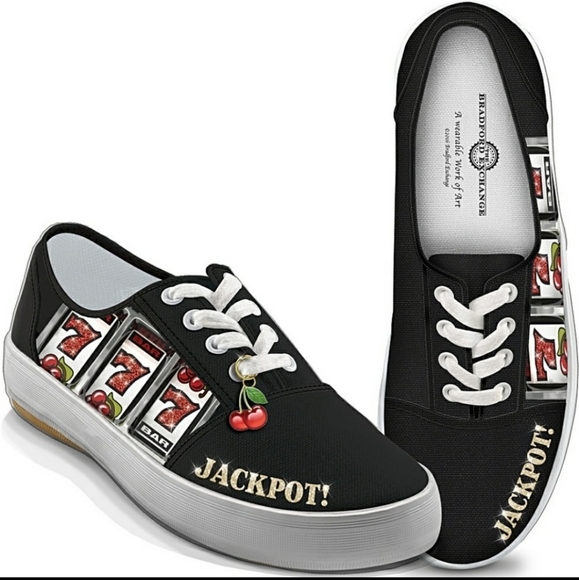 The Bradford Exchange Shoes Bradford Exchange Hit The Jackpot Vegas